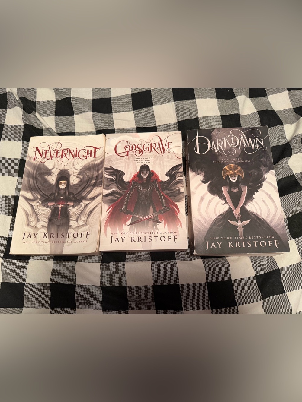 Nevernight trilogy by Jay Kristoff
